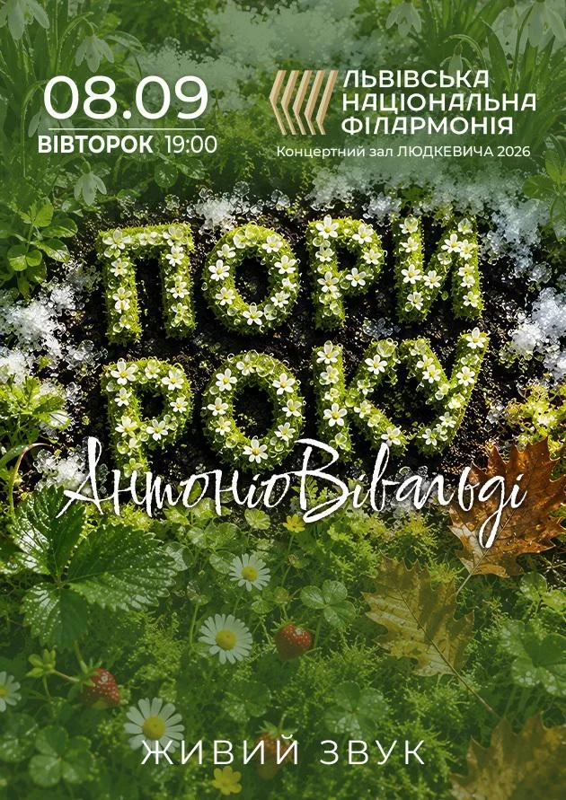 Пори року. Скрипка, орган, живопис